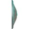 Ekena Millwork Brontes Ceiling Medallion (Fits Canopies up to 3 5/8"), 25 1/2"OD x 5 1/2"P, Copper Green Patina CM25BRCGS - alternate 2